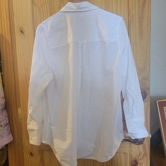 COS Women's White Button Up Shirt, Size 10 - Picture 2 of 10